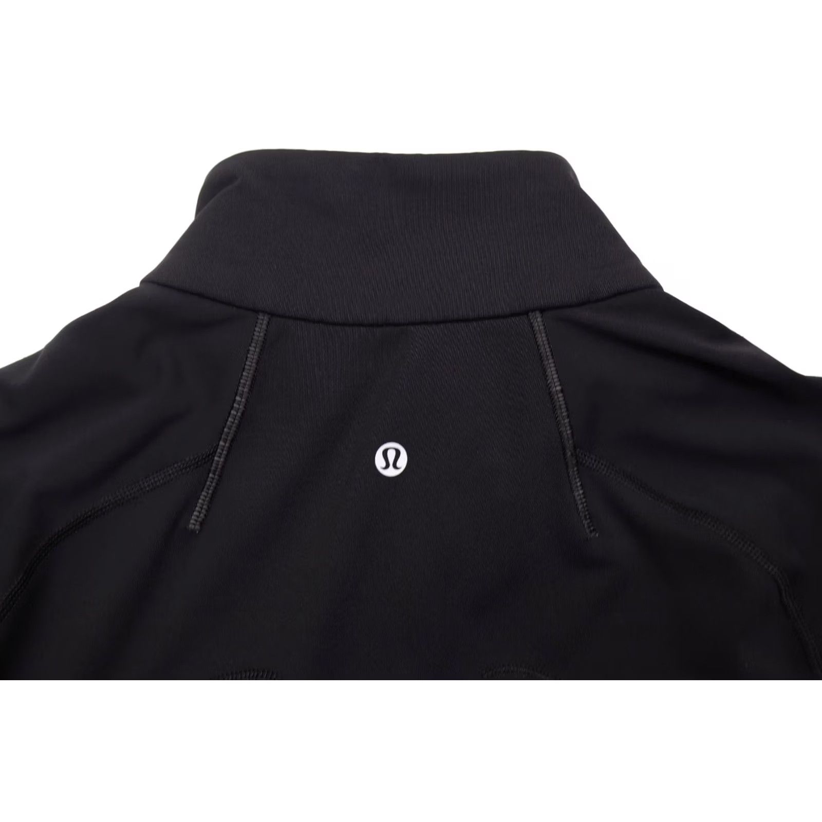 Lululemon Lululemon Men's Paneled Warmth 1/2 Zip Pullover Black M Reflective Details Mock Neck Zip Short Sleeve? Size US M / EU 48-50 / 2 - 6 Thumbnail