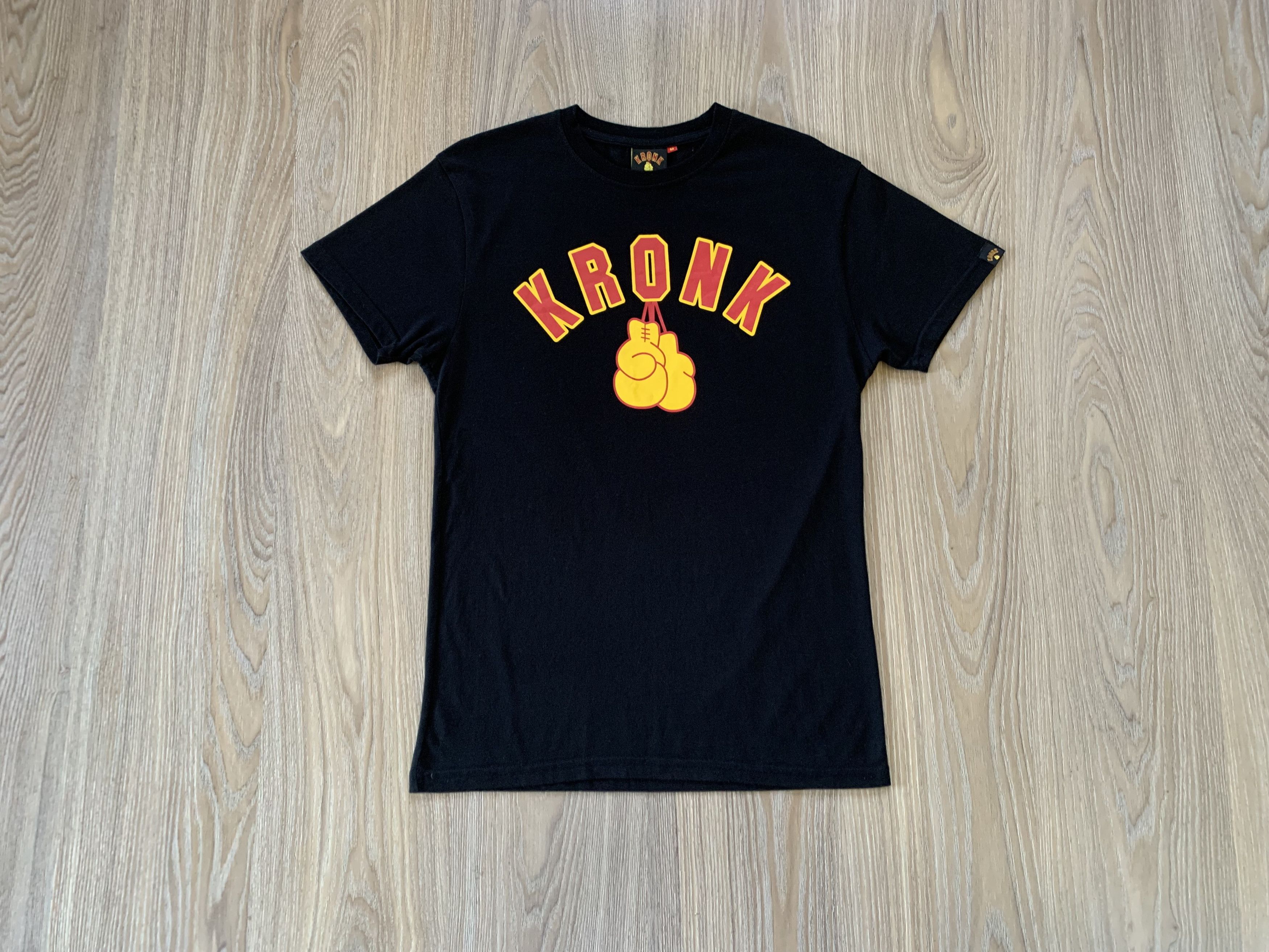 Vintage Vintage Kronk Black Boxing T-Shirt Size US M / EU 48-50 / 2 - 10 Thumbnail