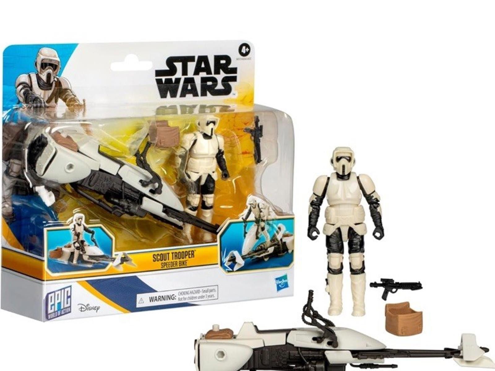 Star Wars Star Wars Epic World of Action Scout Trooper & Speeder Bike Size ONE SIZE - 1 Thumbnail
