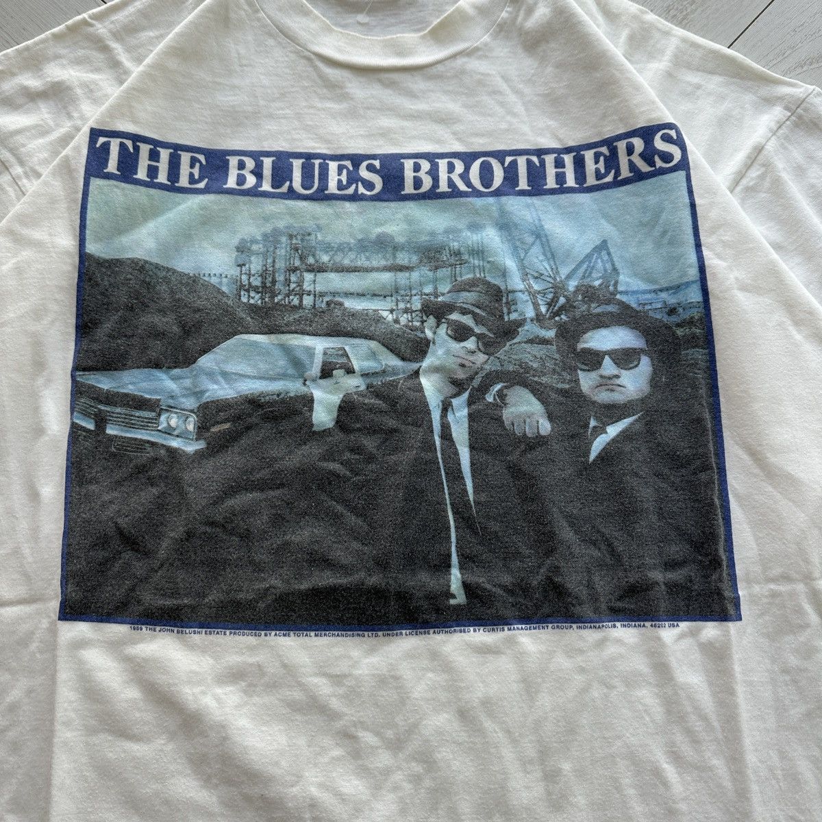 Vintage Vintage 80s The Blues Brothers Movie USA 1989 very rare tee Size US XL / EU 56 / 4 - 4 Thumbnail