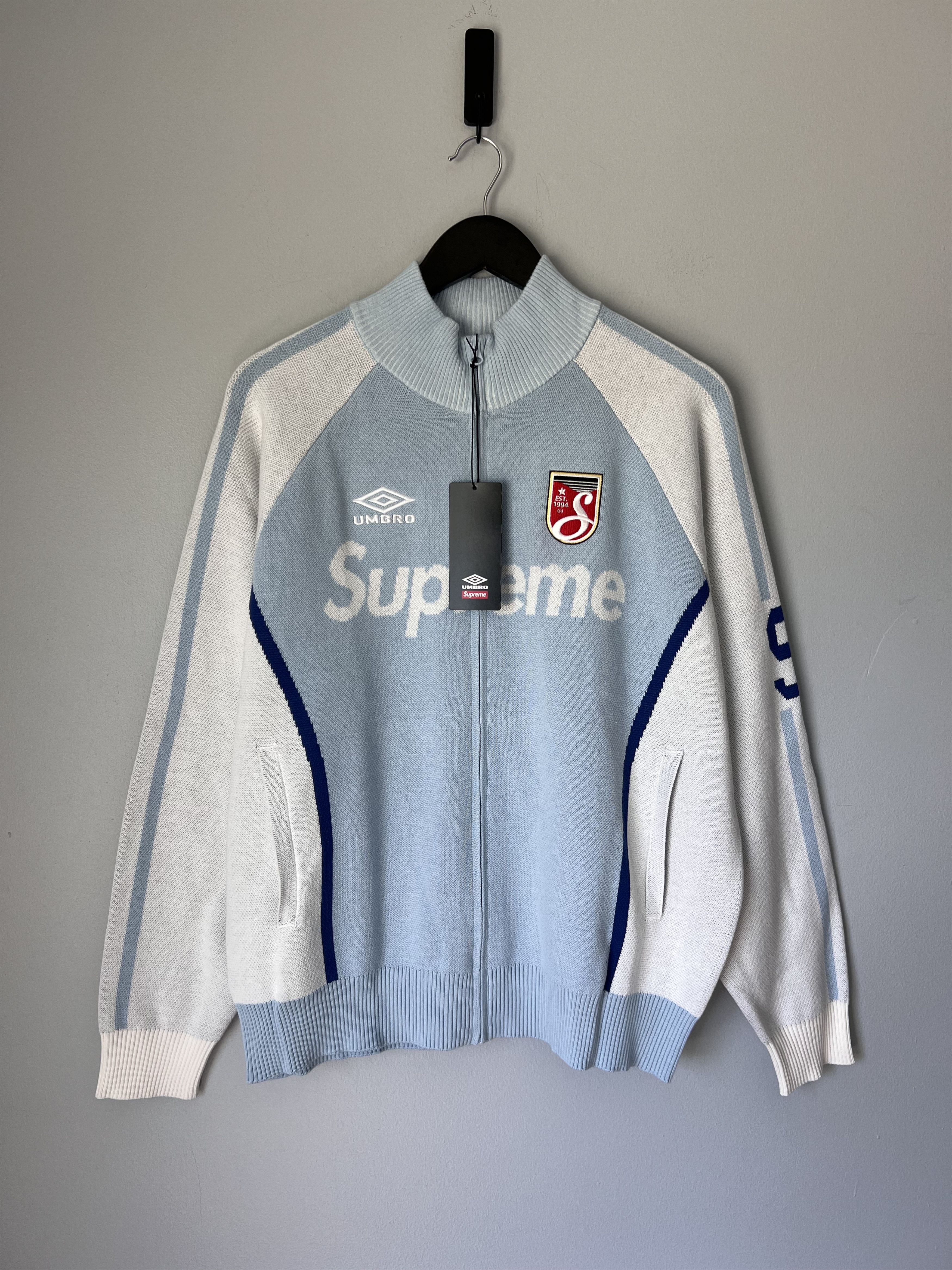 Supreme®/Umbro® Zip Up Sweater - Shop - Supreme