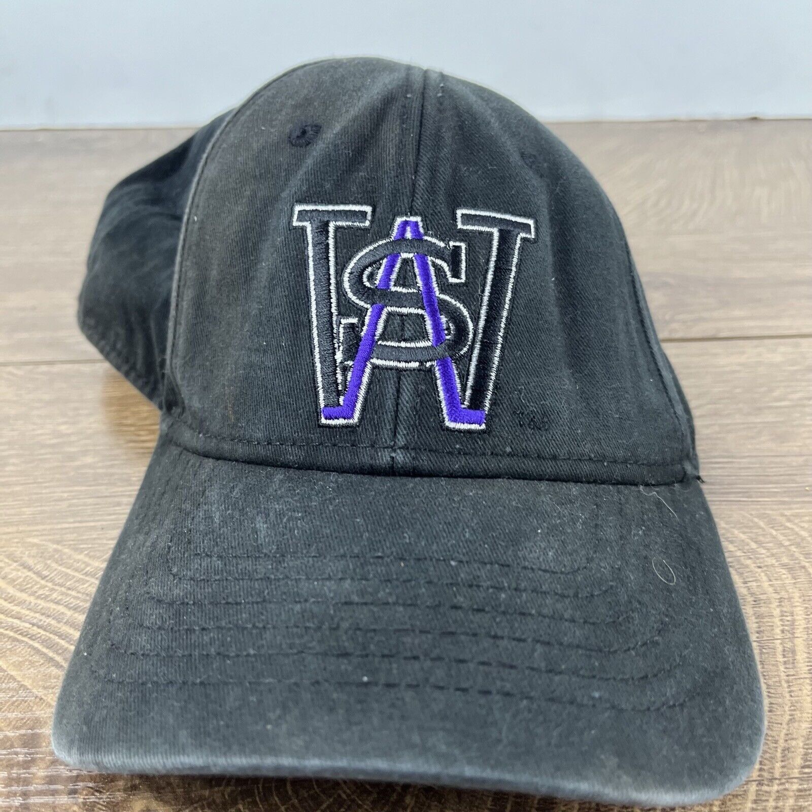 Other WS Hat WS Black Cap Adjustable Hat Black Adult Fit Hat Size ONE SIZE - 6 Thumbnail
