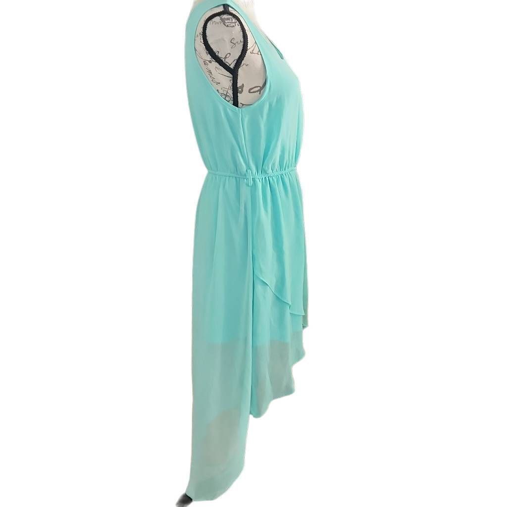 Forever 21 Forever 21 Women's Size Medium Mint Green Sleeveless Hi-Lo D Size M / US 6-8 / IT 42-44 - 3 Thumbnail