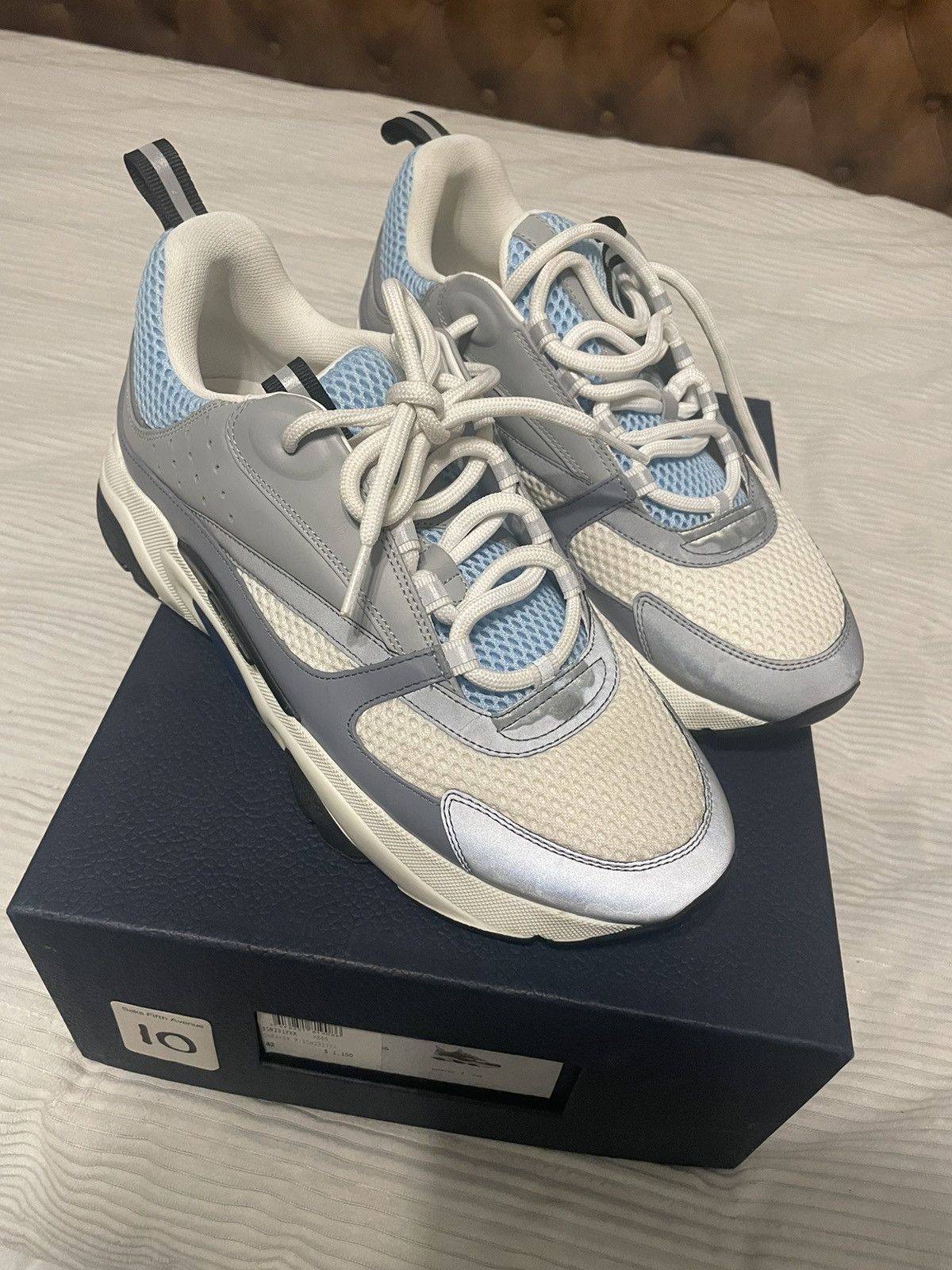 Dior Dior b30 sky blue b22 sneakers Size US 9 / EU 42 - 5 Thumbnail