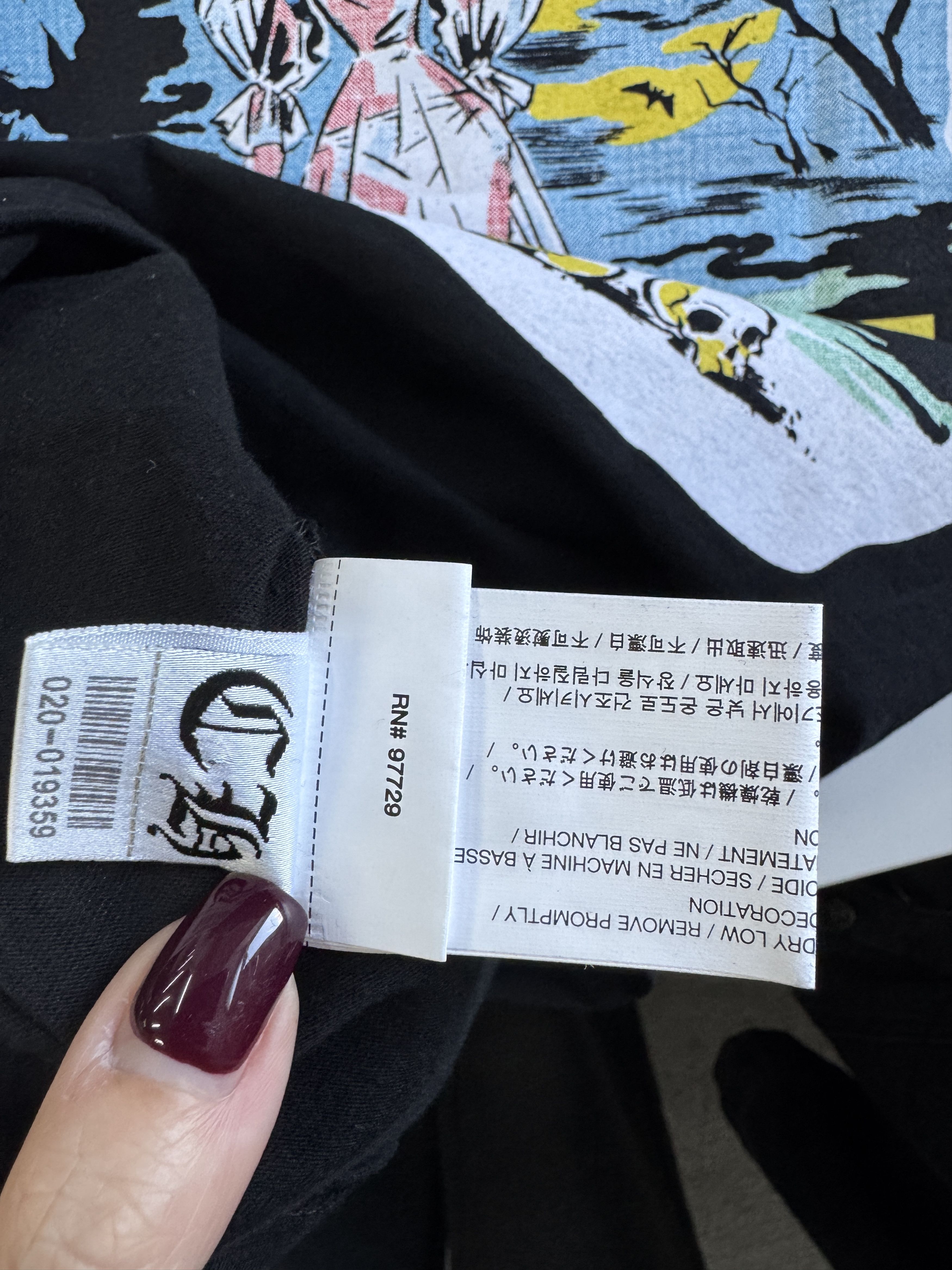 Chrome Hearts Chrome Hearts Black Deadly Doll Short Sleeve Tee Size US S / EU 44-46 / 1 - 9 Thumbnail