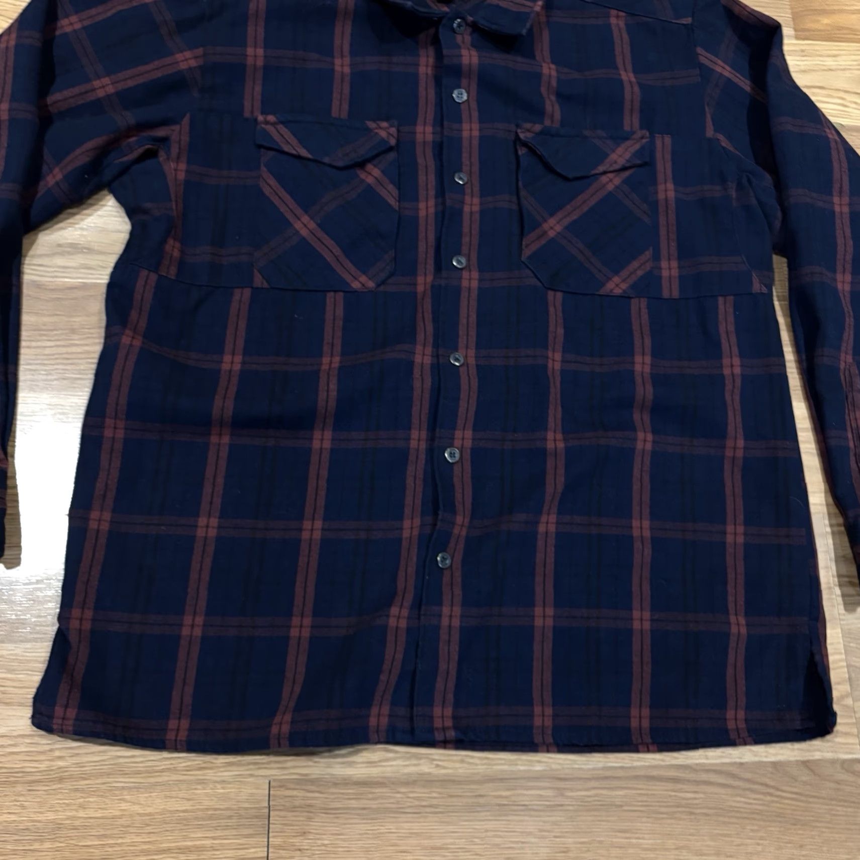Vintage Vertx Canyon Valley Heavyweight Flannel Plaid Snap Button-Up Shirt Men’s L Size US L / EU 52-54 / 3 - 4 Thumbnail