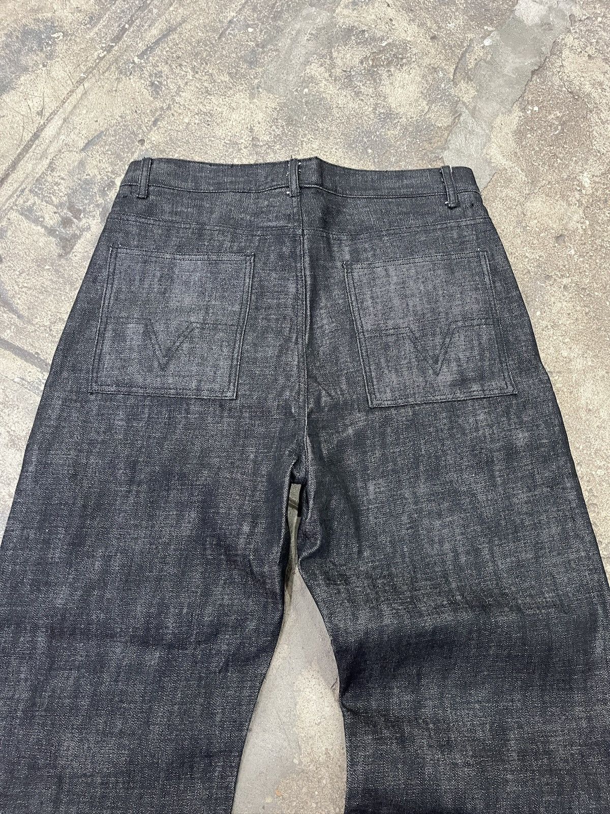 No Maintenance No Maintenance Wide Leg Selvedge Jeans Size US 36 / EU 52 - 9 Thumbnail
