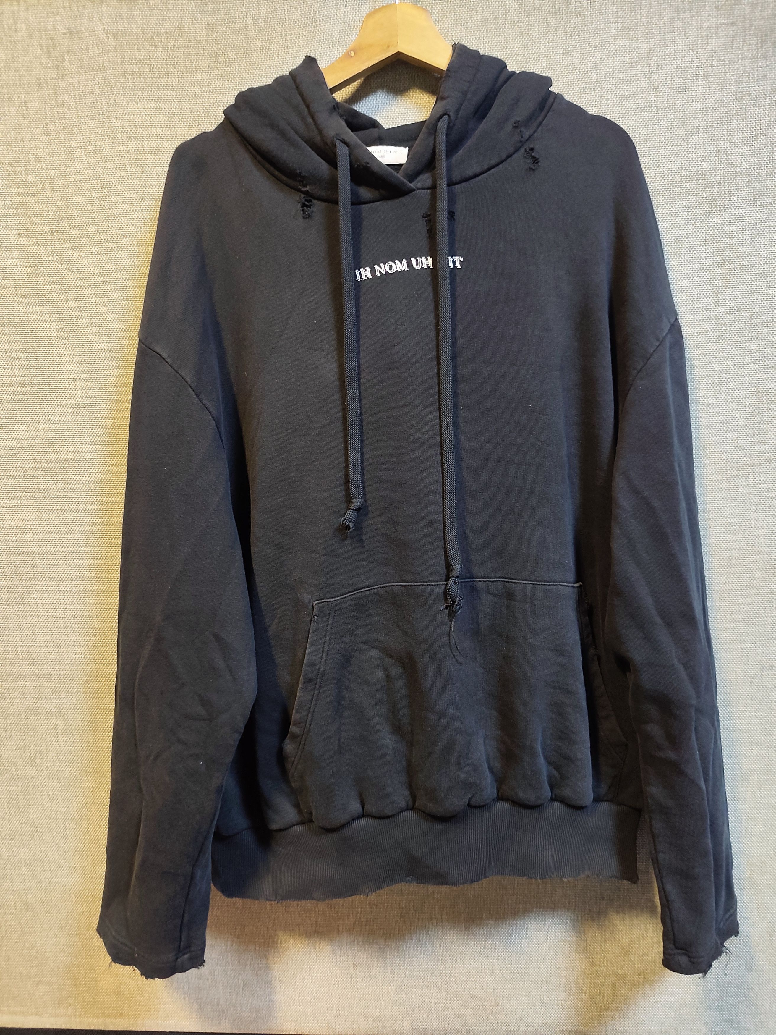 Ih Nom Uh Nit IH NOM UH NIT David Bowie "Aladdin Sane" Oversized Hoodie Size US XL / EU 56 / 4 - 2 Thumbnail