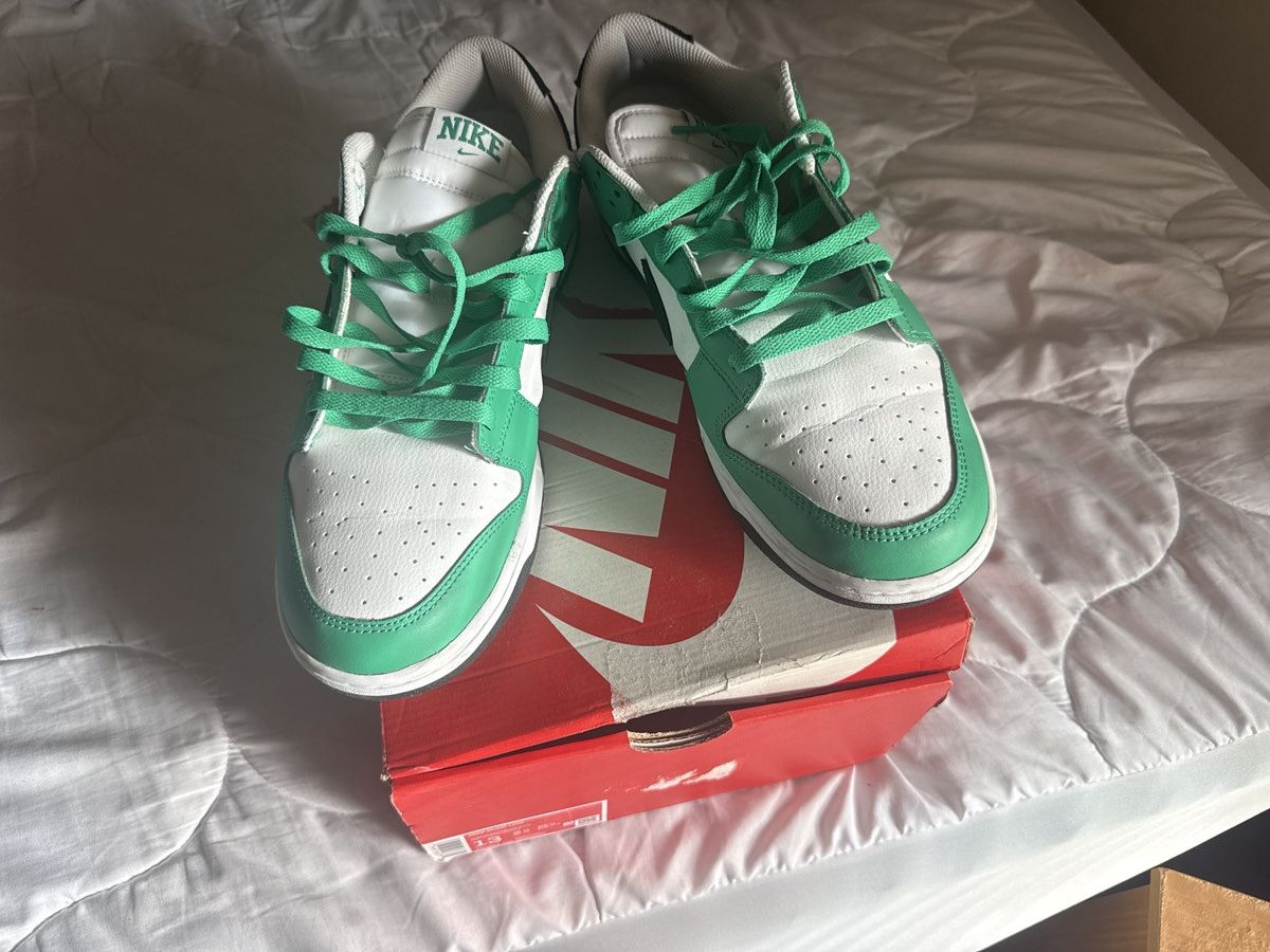 Nike Nike Dunk Low “Stadium Green” Size US 13 / EU 46 - 3 Thumbnail