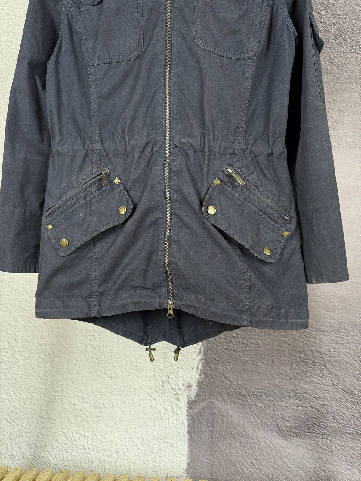 Barbour Barbour International White label faded navy blue jacket Size M / US 6-8 / IT 42-44 - 6 Thumbnail