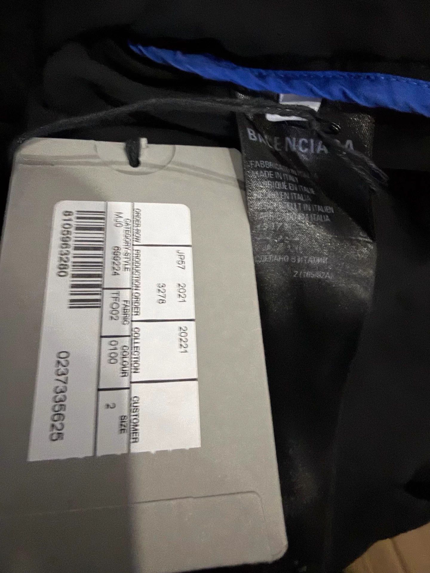 Balenciaga Balenciaga colorblocked logo print zip-up long-sleeve 2 Size US M / EU 48-50 / 2 - 4 Thumbnail