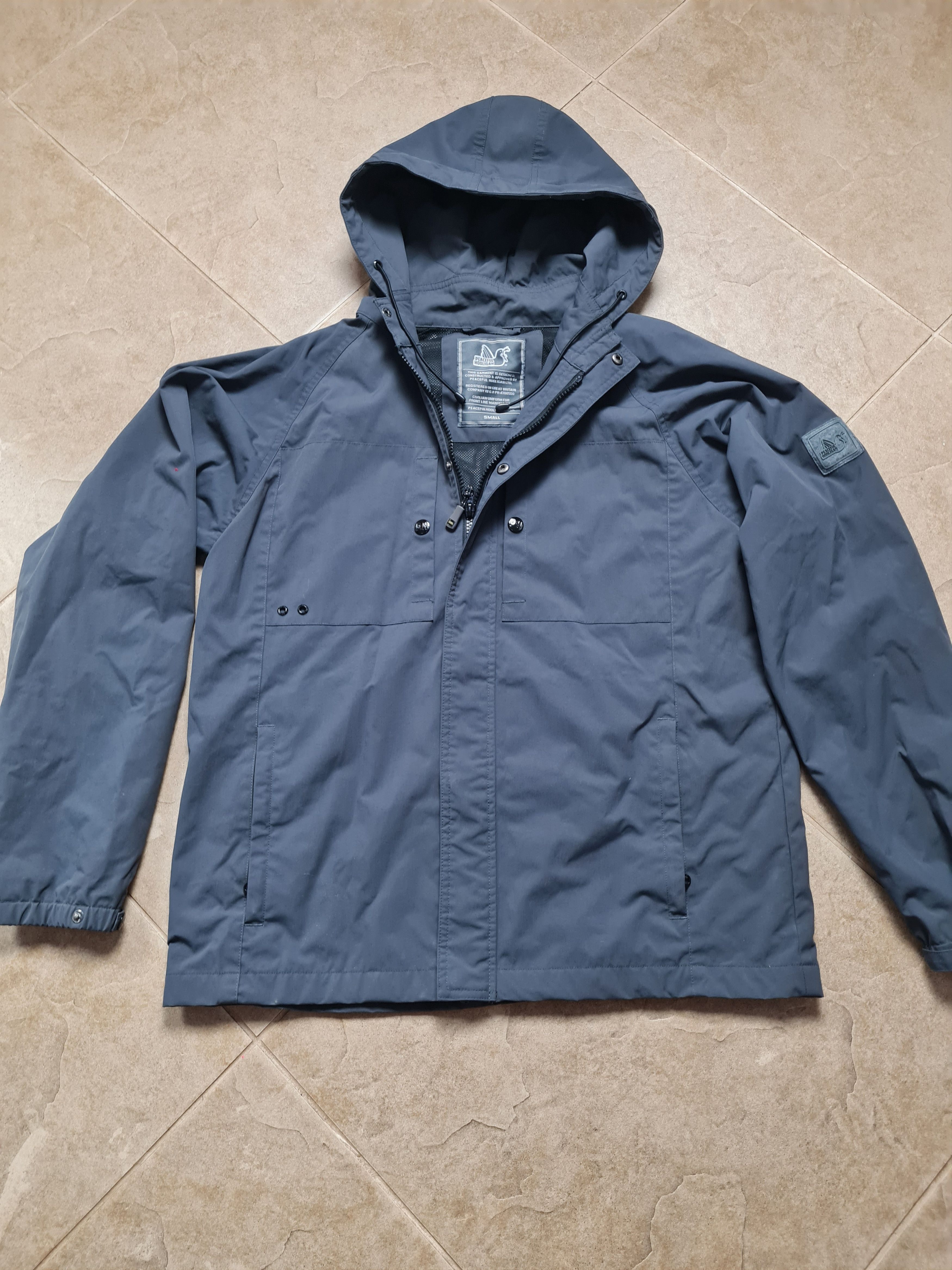 Other Peaceful Hooligan Men's Hooded Jacket Lightweight Shell Zip Size US S / EU 44-46 / 1 - 2 Thumbnail