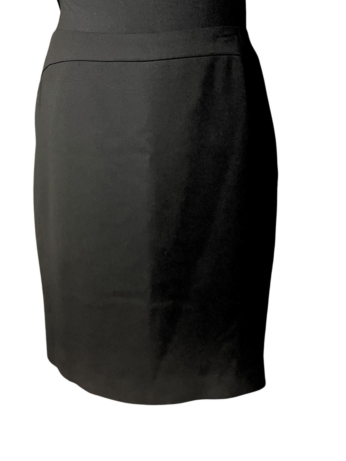Ann Taylor Ann Taylor Black Pencil Skirt Size 16 Lined Classic Size 38" / US 16 / IT 52 - 3 Thumbnail