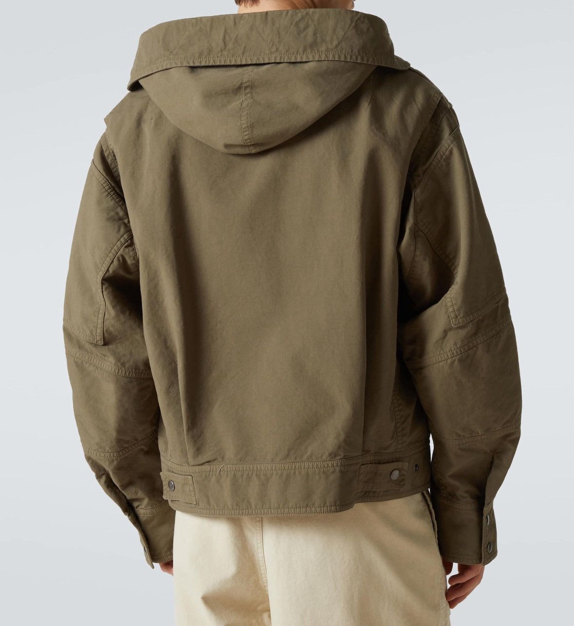 Dries Van Noten NWT SS25 Varsen Jacket in Dust size XL Size US XL / EU 56 / 4 - 18 Thumbnail