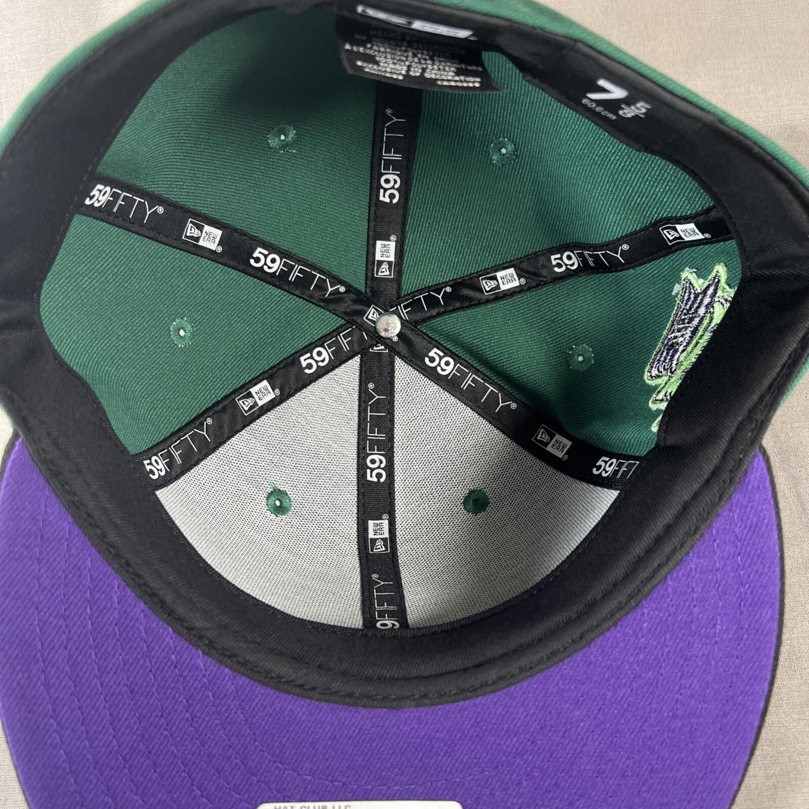 New Era The Clink Room Exclusive 7 5/8 "Scourge" Green Black New Era Size ONE SIZE - 6 Thumbnail