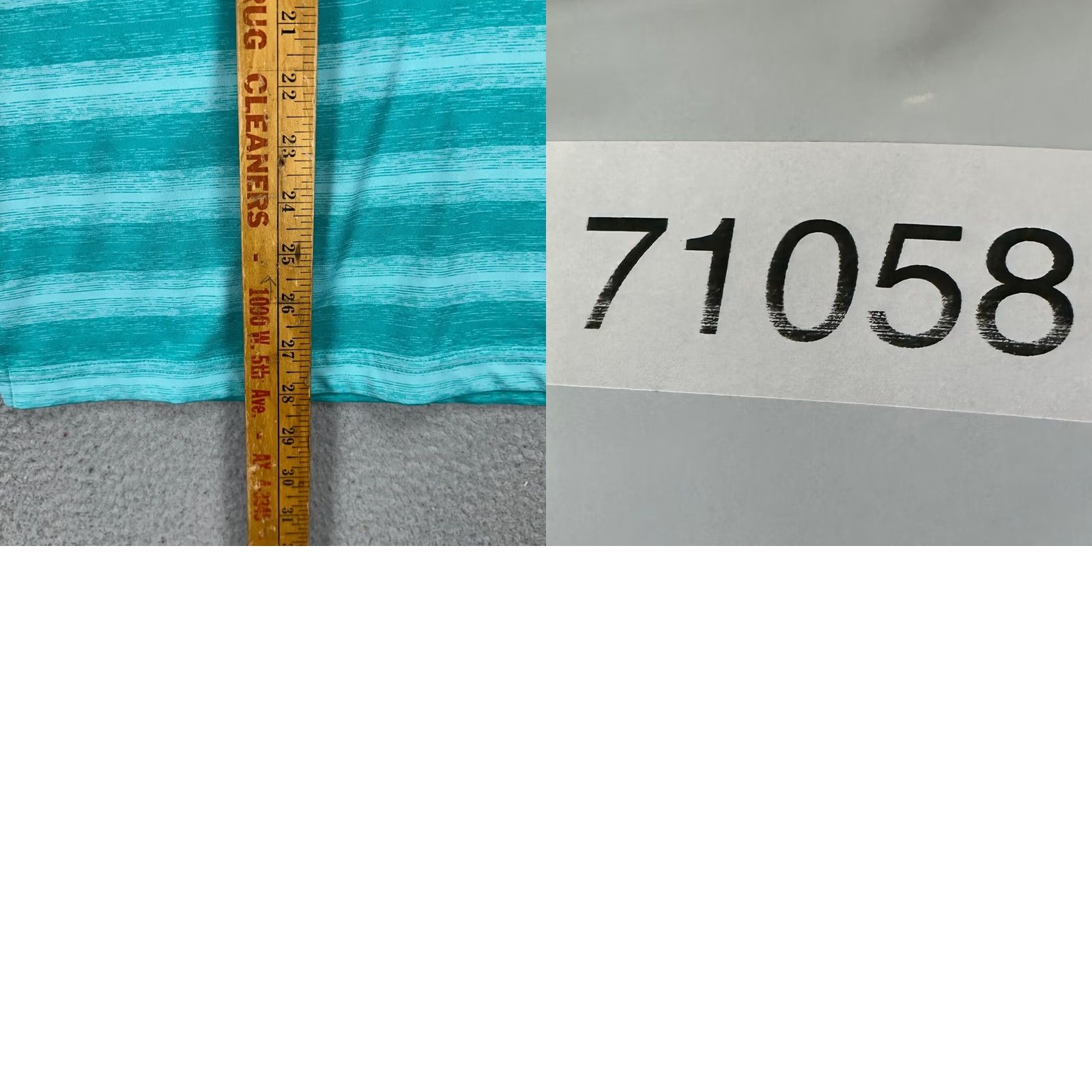 Vintage VINTAGE Greg Norman Play Dry Mens Golf Polo Large Teal Green Striped Athletic Logo Rugby Size US L / EU 52-54 / 3 - 8 Thumbnail