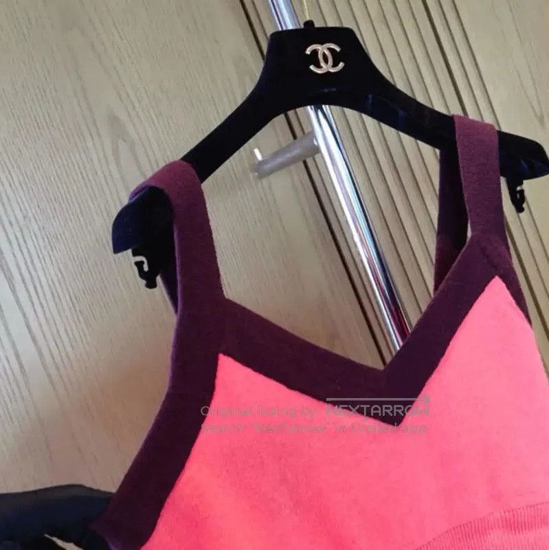Chanel Chanel Pink Cashmere Pullover Sweater . Size S / US 4 / IT 40 - 4 Thumbnail