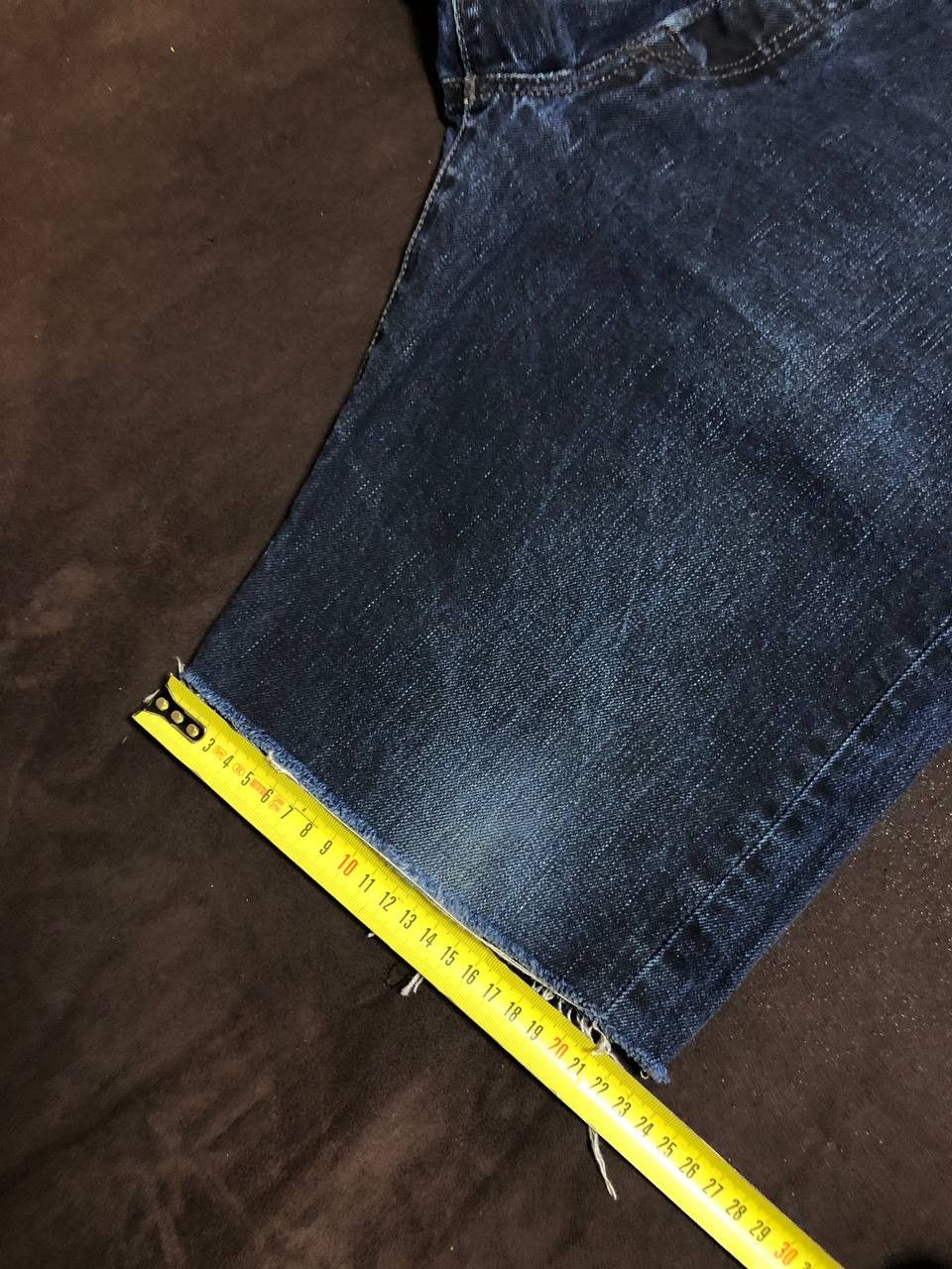 Levi's Vintage 501 Straight Leg Blue Denim Distressed shorts Size US 34 / EU 50 - 10 Thumbnail