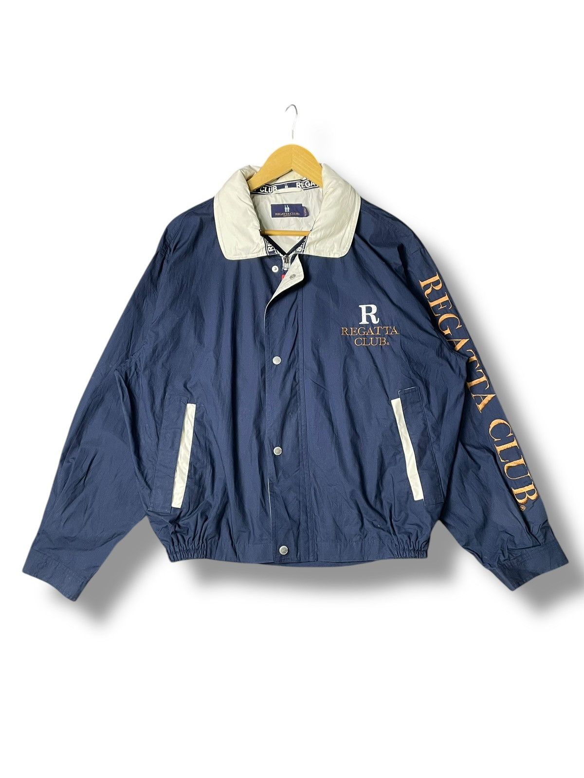 Japanese Brand × Vintage Vintage Regatta Club Button&Zip Jacket (67) Size US M / EU 48-50 / 2 - 1 Thumbnail