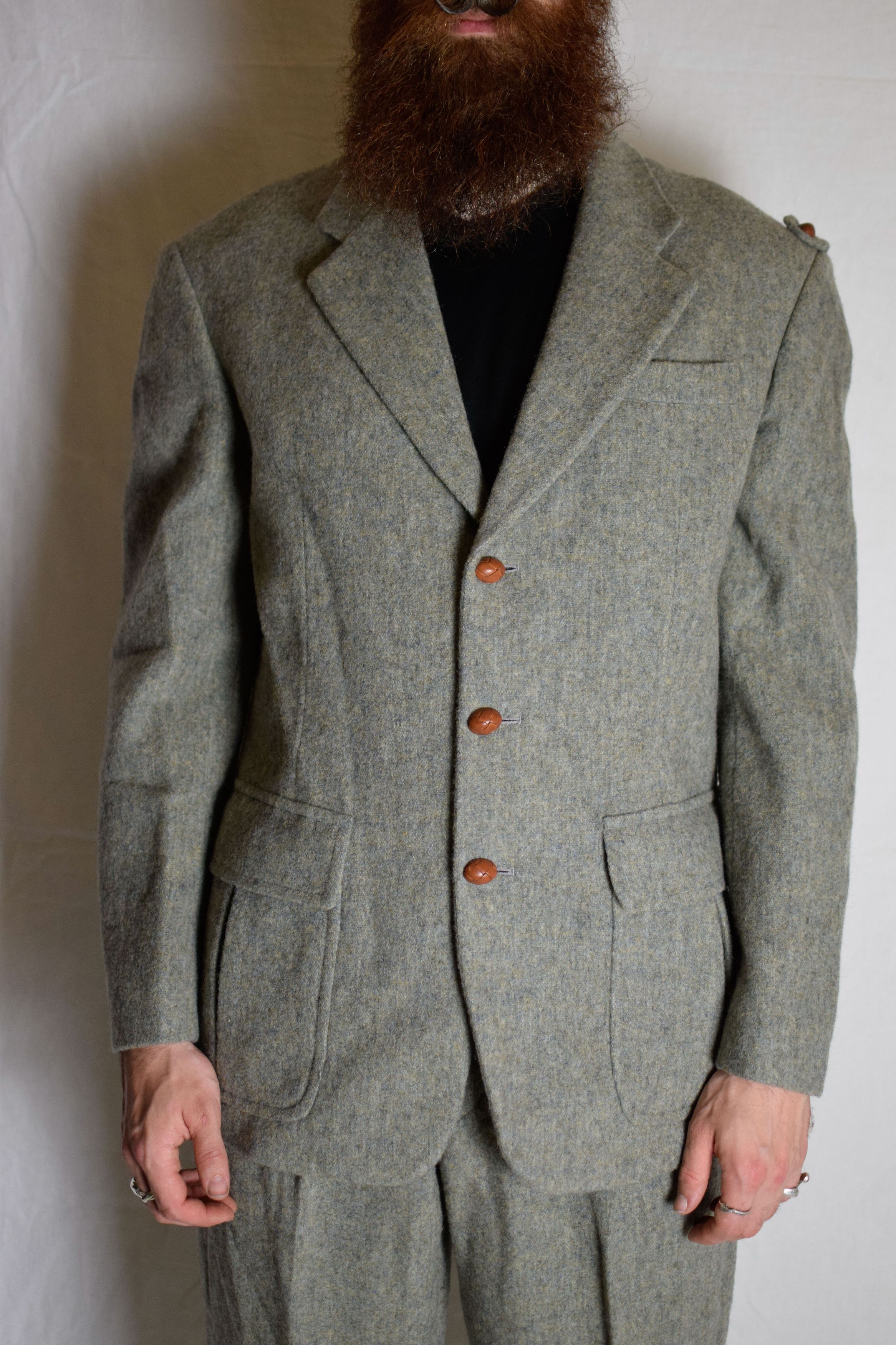 Yohji Yamamoto YYPH AW90 Archive Wool Suit Size 50R - 12 Thumbnail