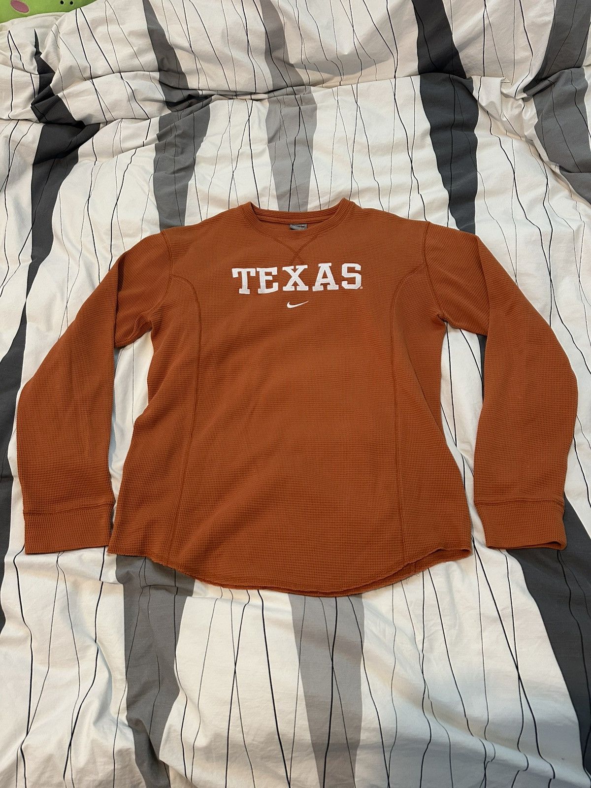 Nike Nike Texas Long Sleeve Waffle Shirt Size US L / EU 52-54 / 3 - 1 Thumbnail