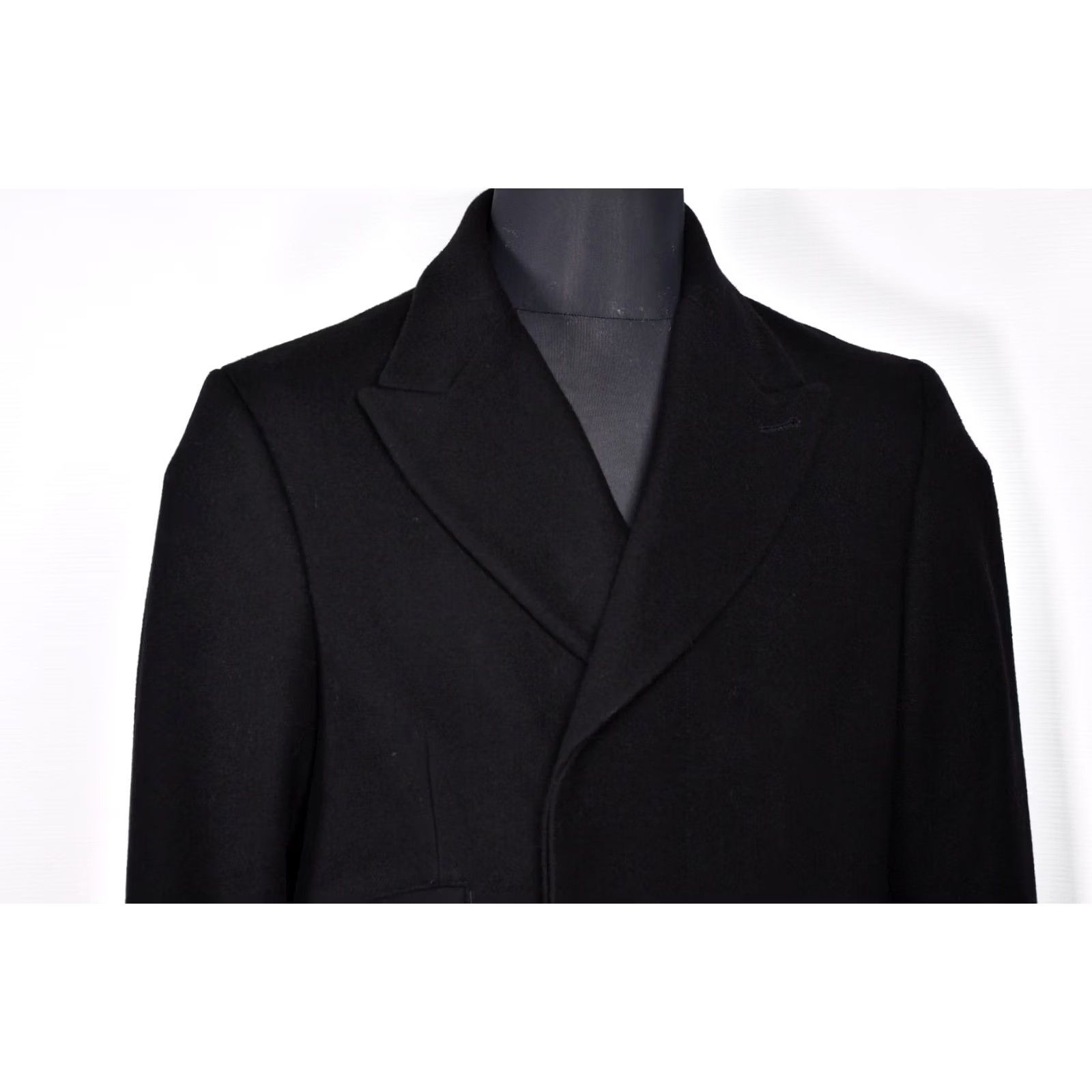 G-Star G-Star Raw Midnight Coat Jacket Long Mens L Black Wool Overcoat Size US L / EU 52-54 / 3 - 4 Thumbnail
