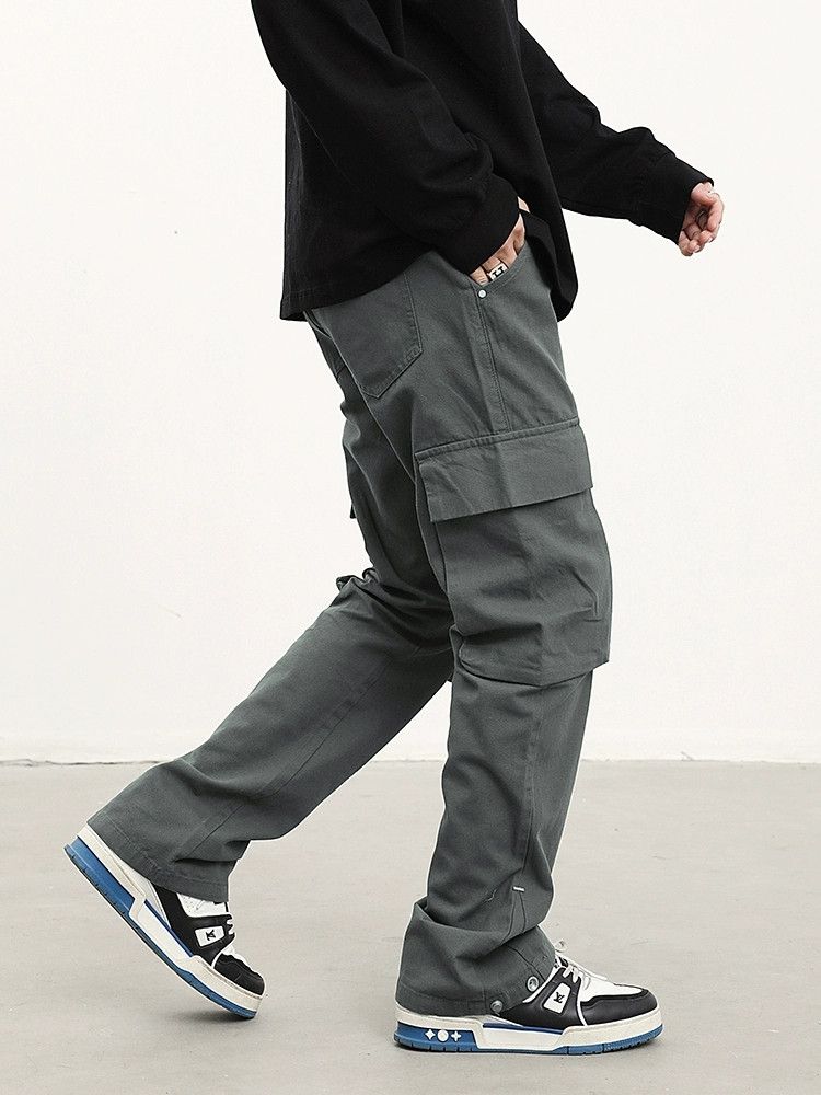 urban sports utility skate hiphop flared pants
