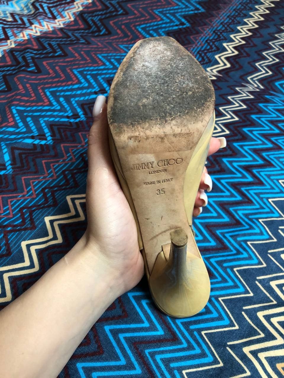 Jimmy Choo Jimmy Choo Printed Pony Slingback Size US 5 / IT 35 - 13 Thumbnail