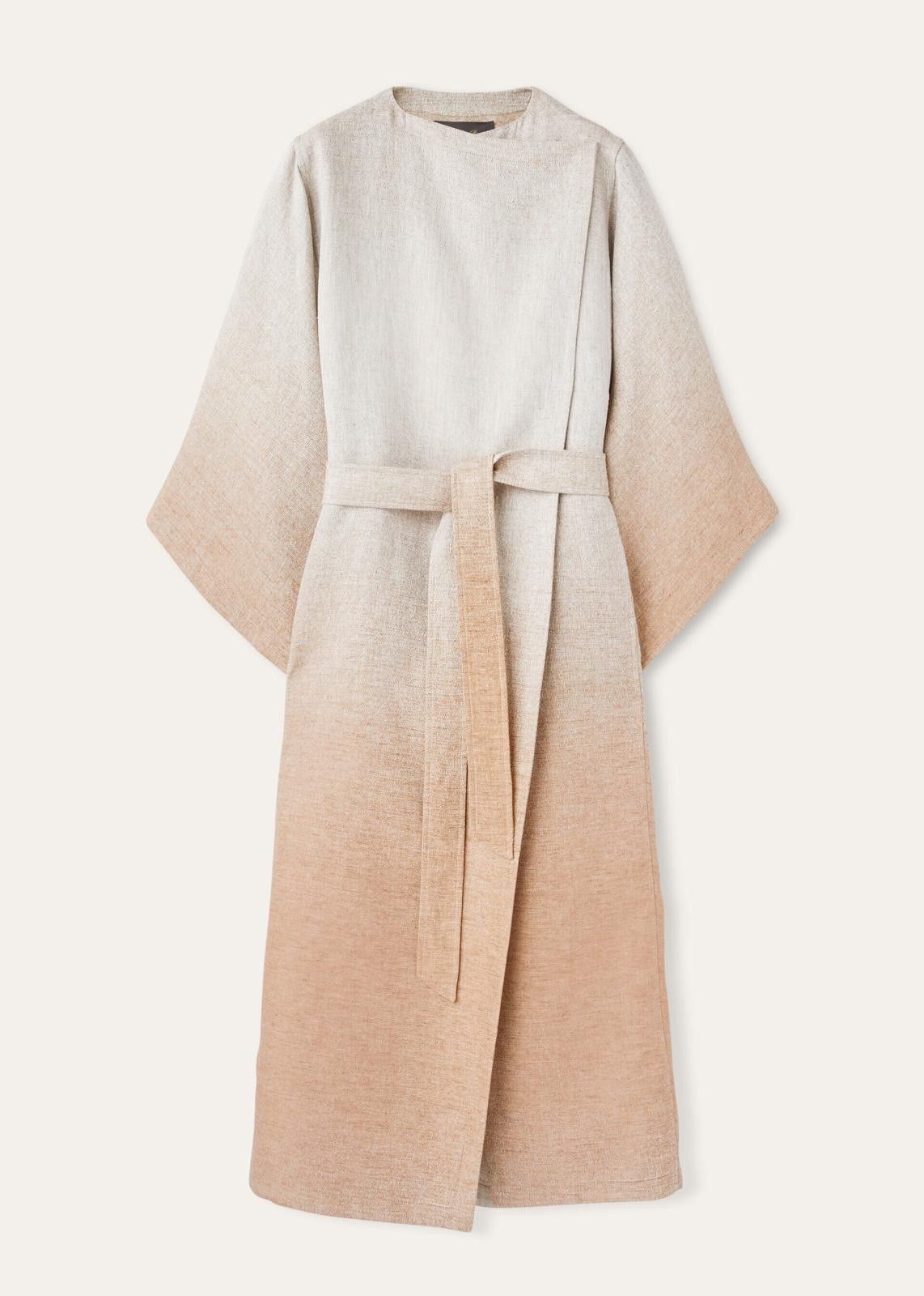Loro Piana o1srvl11e0125 FAN9042 Dougray Coat in Grey & Beige Size XS / US 0-2 / IT 36-38 - 1 Thumbnail
