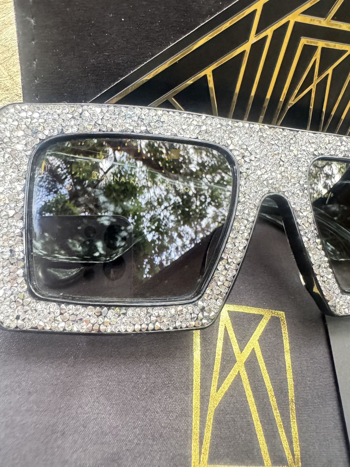 Other Anna-Karin Karlsson - Mother Beep Swarovski Sunglasses Size ONE SIZE - 9 Thumbnail