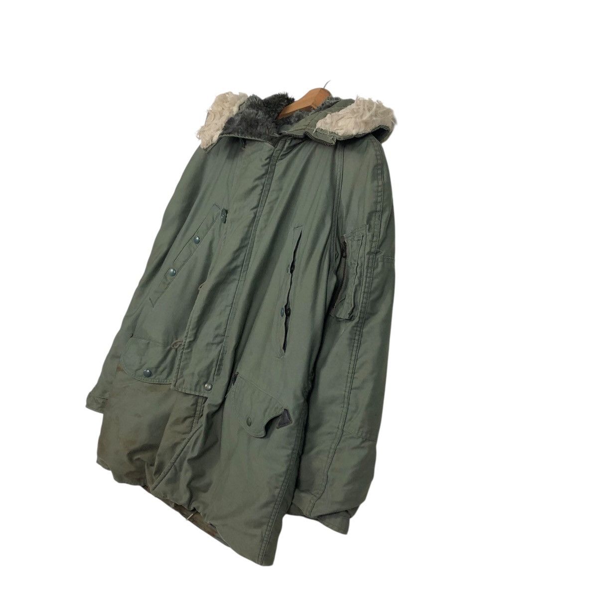 Vintage 📌Vintage Heavy Parka Jacket Military Scovill Zipper Usa Size US M / EU 48-50 / 2 - 3 Thumbnail