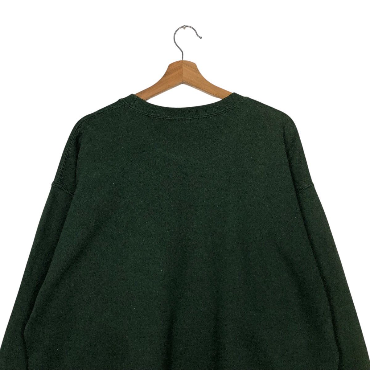 Japanese Brand × Vintage 📌Rich Green Vintage Sweatshirt Farmingdale Wrestling Size US L / EU 52-54 / 3 - 10 Thumbnail