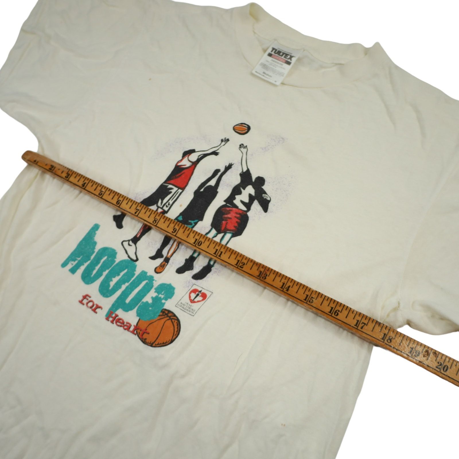 Vintage Vintage Hoops for Hearts Graphic T Shirt Size US M / EU 48-50 / 2 - 5 Thumbnail