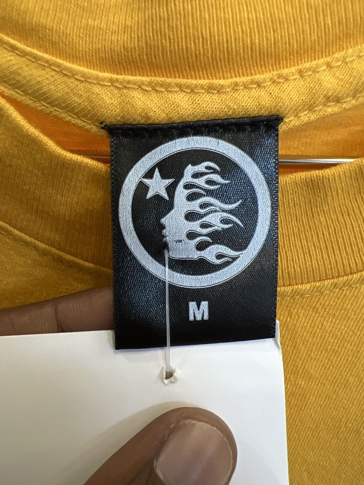 HELLSTAR Jesus Emblem Tee Yellow Size US M / EU 48-50 / 2 - 3 Thumbnail