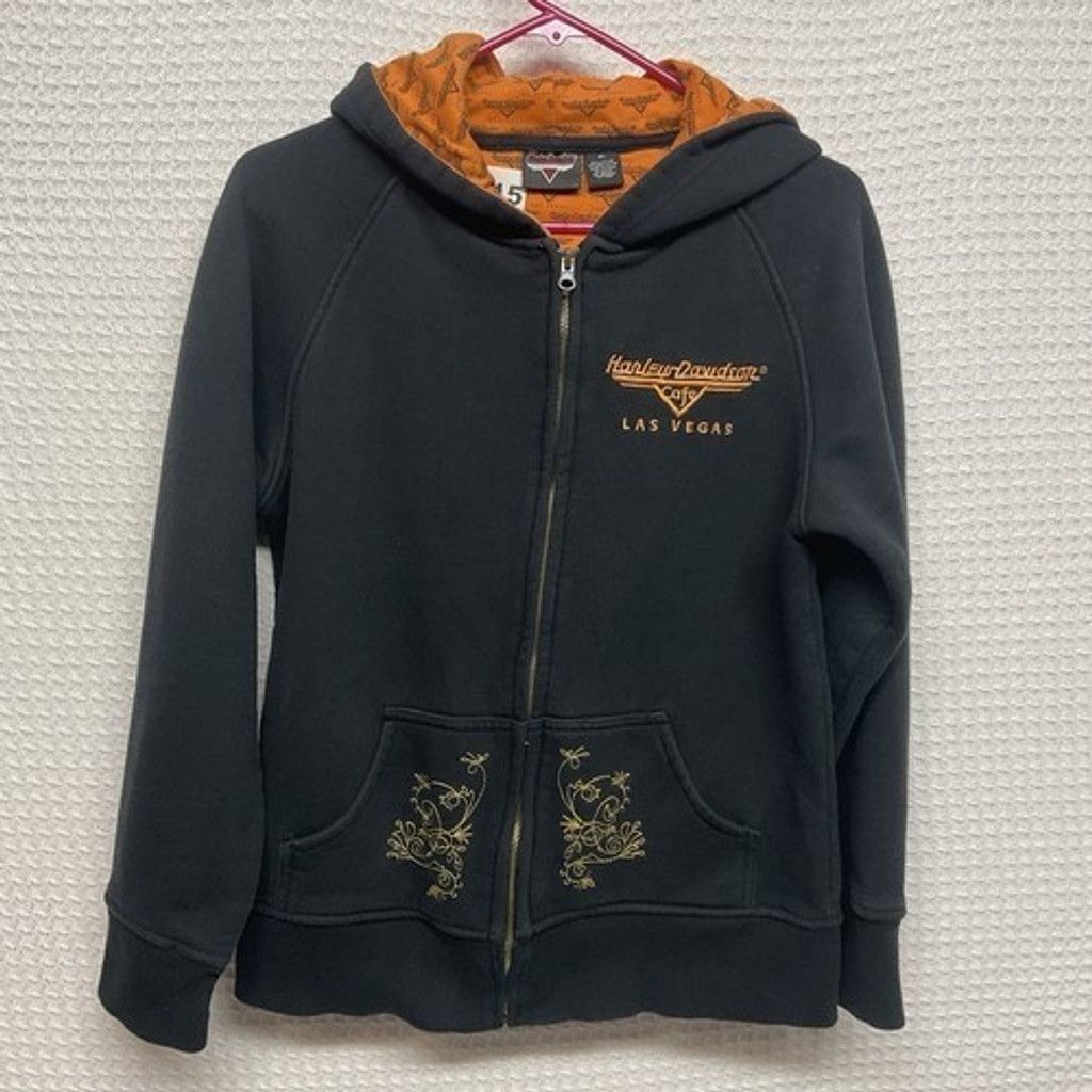 Harley Davidson Harley-Davidson Las Vegas Cafe Tribal Jacket Hoodie Women XL Size XL / US 12-14 / IT 48-50 - 1 Thumbnail