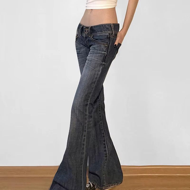 Japanese Brand Vintage Flared Jeans Size 30" / US 8 / IT 44 - 1 Thumbnail
