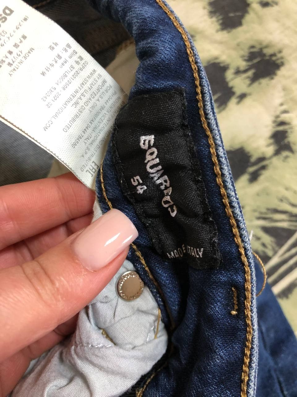 Dsquared2 Dsquared2 Denim Jeans Stretch Destroyed Ripped Skinny Jeans Size US 38 / EU 54 - 9 Thumbnail
