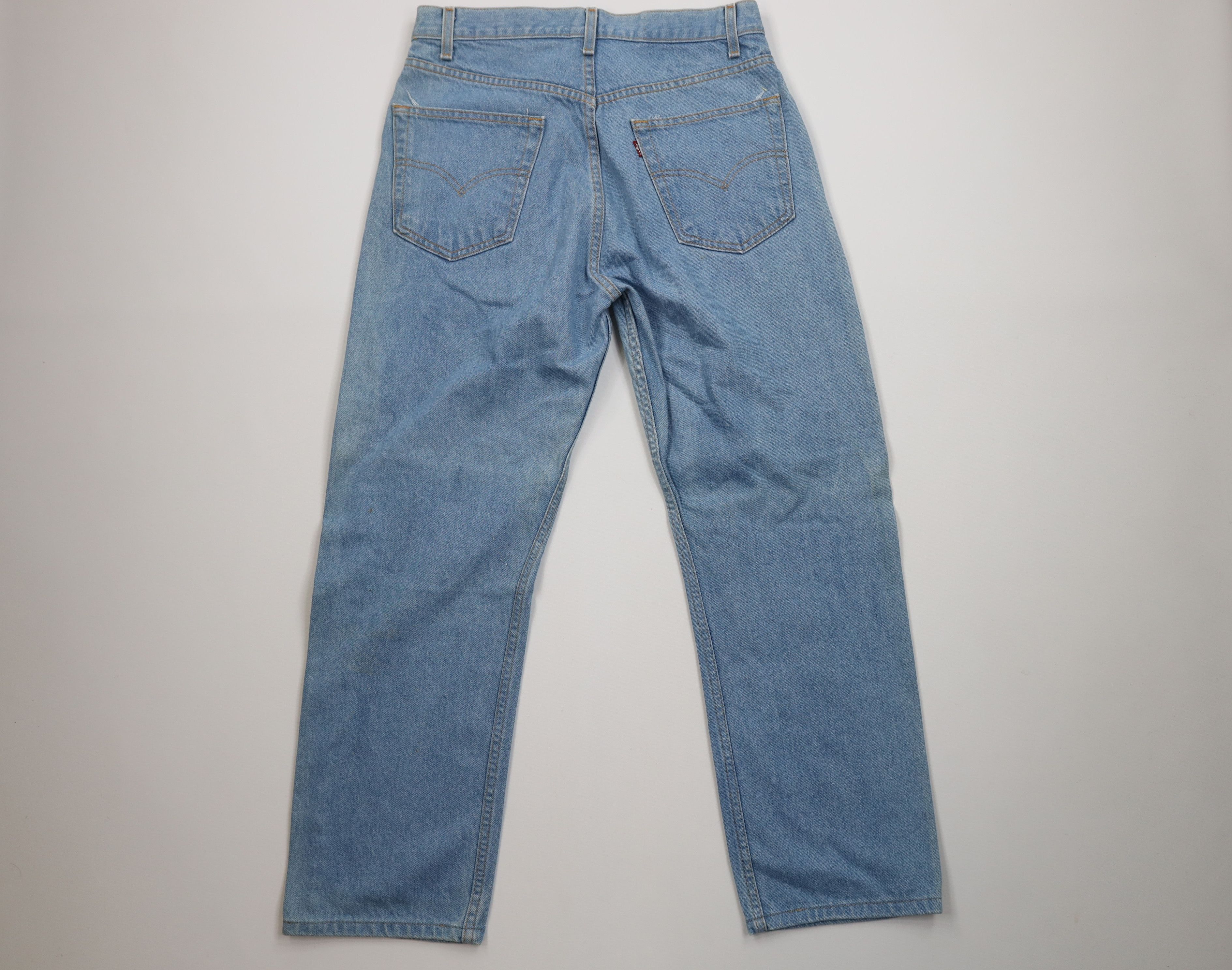 Levi's Vintage Y2K 2002 Levis 505 Regular Straight Leg Jeans Blue Size US 34 / EU 50 - 11 Thumbnail