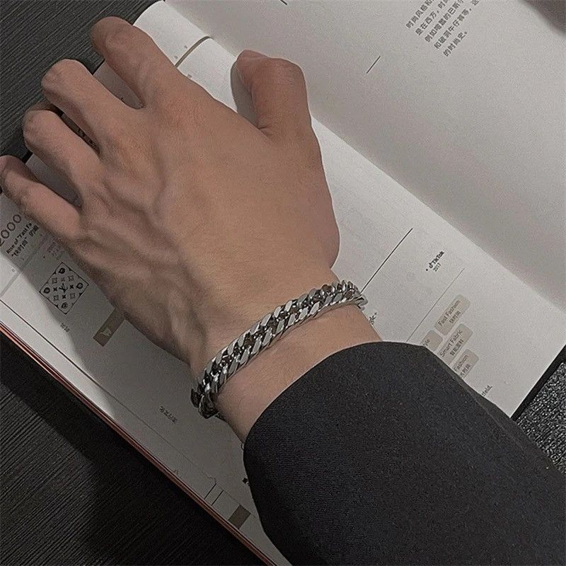 Jewelry 3-11mm Thick Waterproof Chain Bracelet Size ONE SIZE - 3 Thumbnail