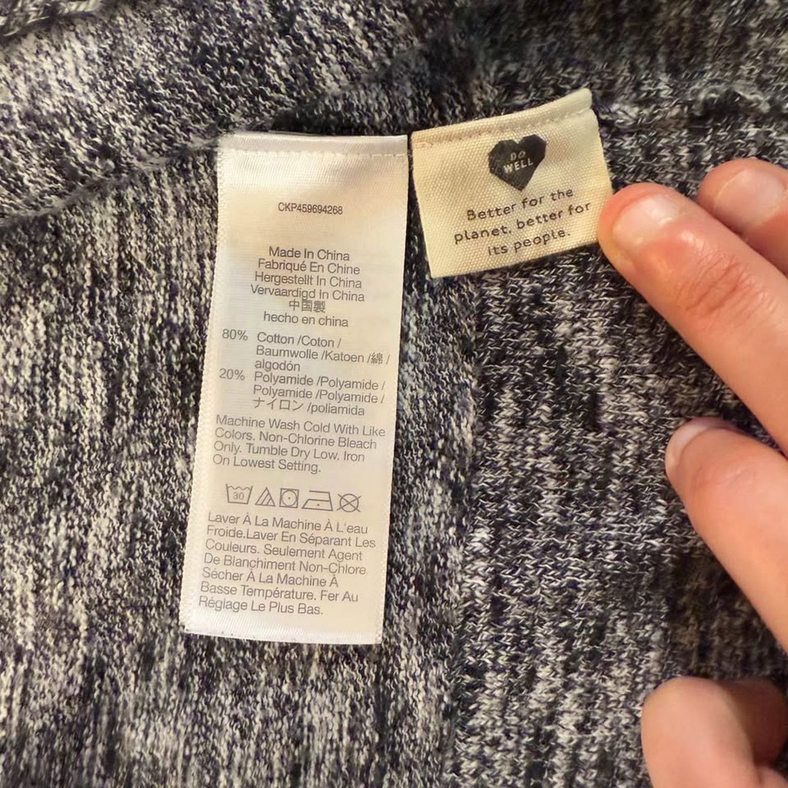 Madewell Madewell Women Open Ryder Cardigan Sweater Gray Knit Size XS Size XS / US 0-2 / IT 36-38 - 6 Thumbnail