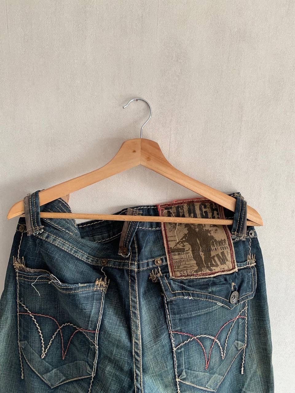 If Six Was Nine Vintage Avant Garde Tough Jeansmith 3D Jeans Archive Sz 32 Size US 32 / EU 48 - 12 Thumbnail
