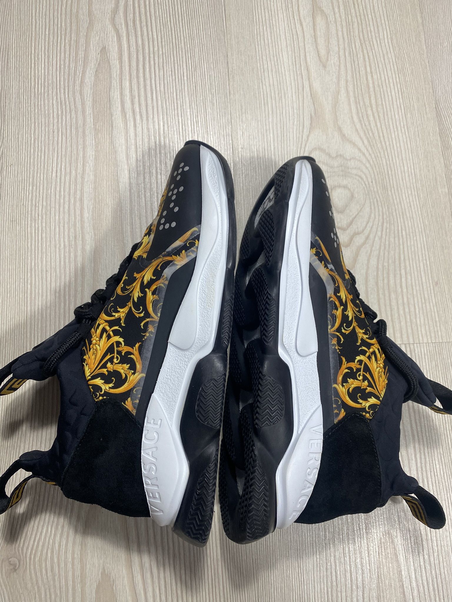 Versace Versace Chain Reactions Baroque Trainers Uk Size 5 EU38 Size US 7.5 / IT 37.5 - 6 Thumbnail