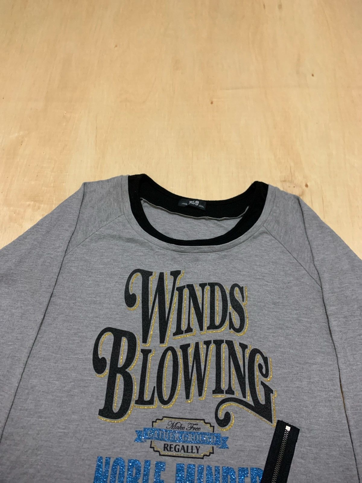 20471120 × If Six Was Nine × Japanese Brand Y2k PLG Winds Blowing Zipper Longsleeve Size US M / EU 48-50 / 2 - 2 Thumbnail