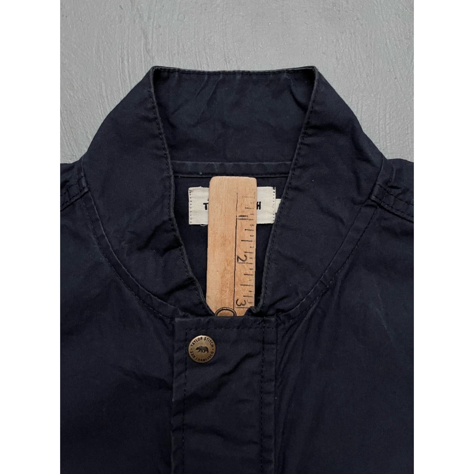 Taylor Stitch Taylor Stitch Halley Waxed Cotton Bomber Jacket Mens 36 Blue Waxed Cotton Bomber Jacket Mens 36 Blue Taylor Stitch Bomber Jacket Mens 36 Size US XXS / EU 40 - 2 Thumbnail