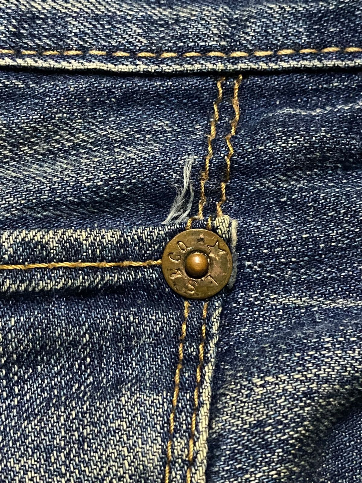 Levi's Vintage Levis Y2K Blue Wash Patches Distressed Loose Jeans Size US 32 / EU 48 - 10 Thumbnail