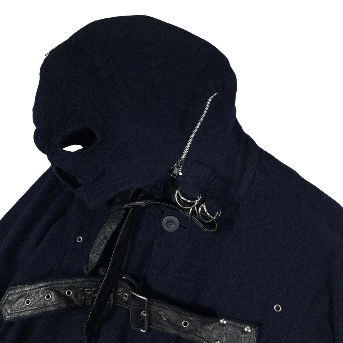 If Six Was Nine × Seditionaries Vintage Milkboy Industrial Punk Long Jacket Duffle Coat Size US L / EU 52-54 / 3 - 9 Thumbnail