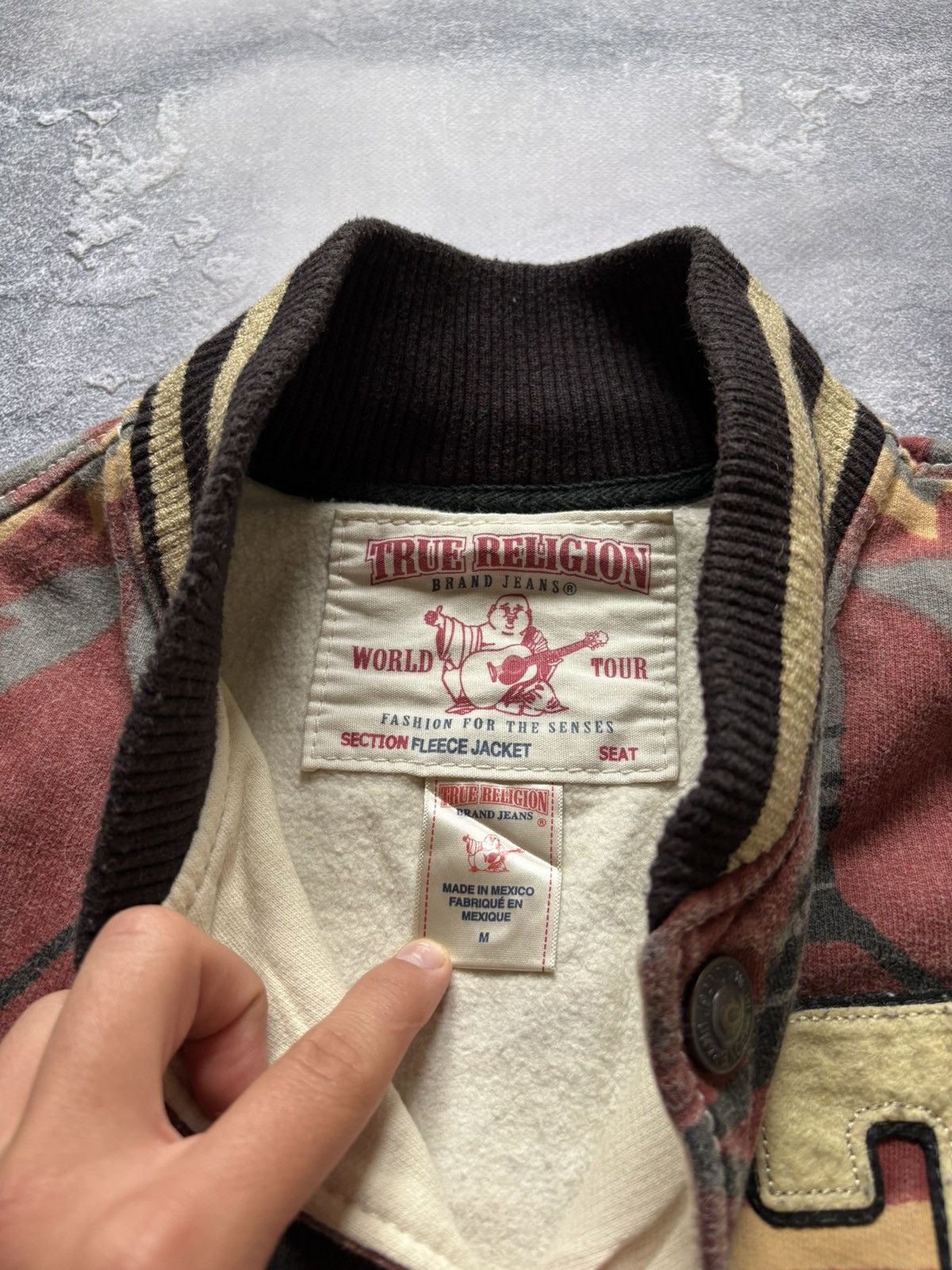 True Religion Vintage True Religion Y2K Aztec Pattern Navajo Jacket Rare Size US M / EU 48-50 / 2 - 7 Thumbnail