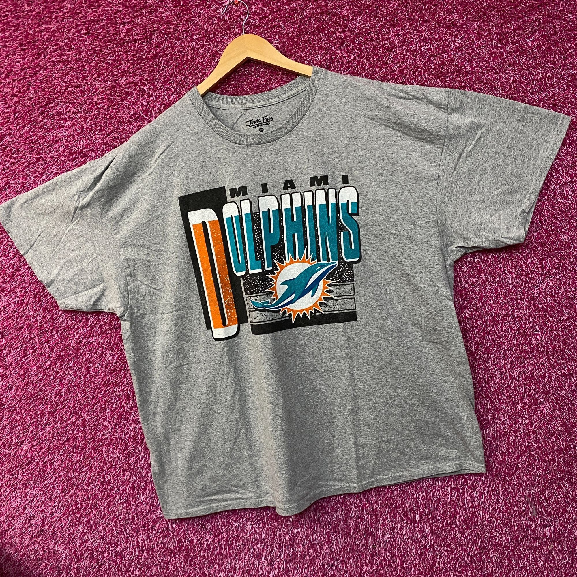 Junk Food Junk Food NFL Miami Dolphins Logo T-Shirt 2XL Size US XXL / EU 58 / 5 - 3 Thumbnail