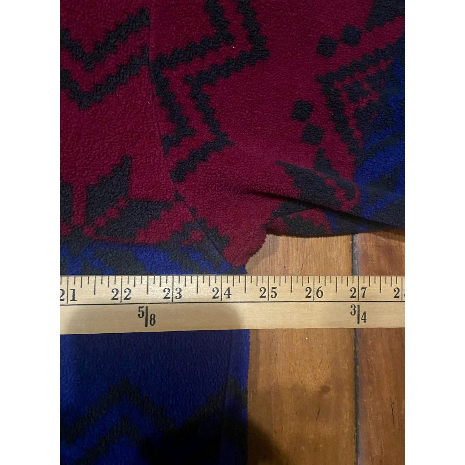 Nautica VINTAGE Nautica Sweater Mens XL Blue 1/4 Zip Nautech Fleece Snowflake 90s Size US XL / EU 56 / 4 - 4 Thumbnail
