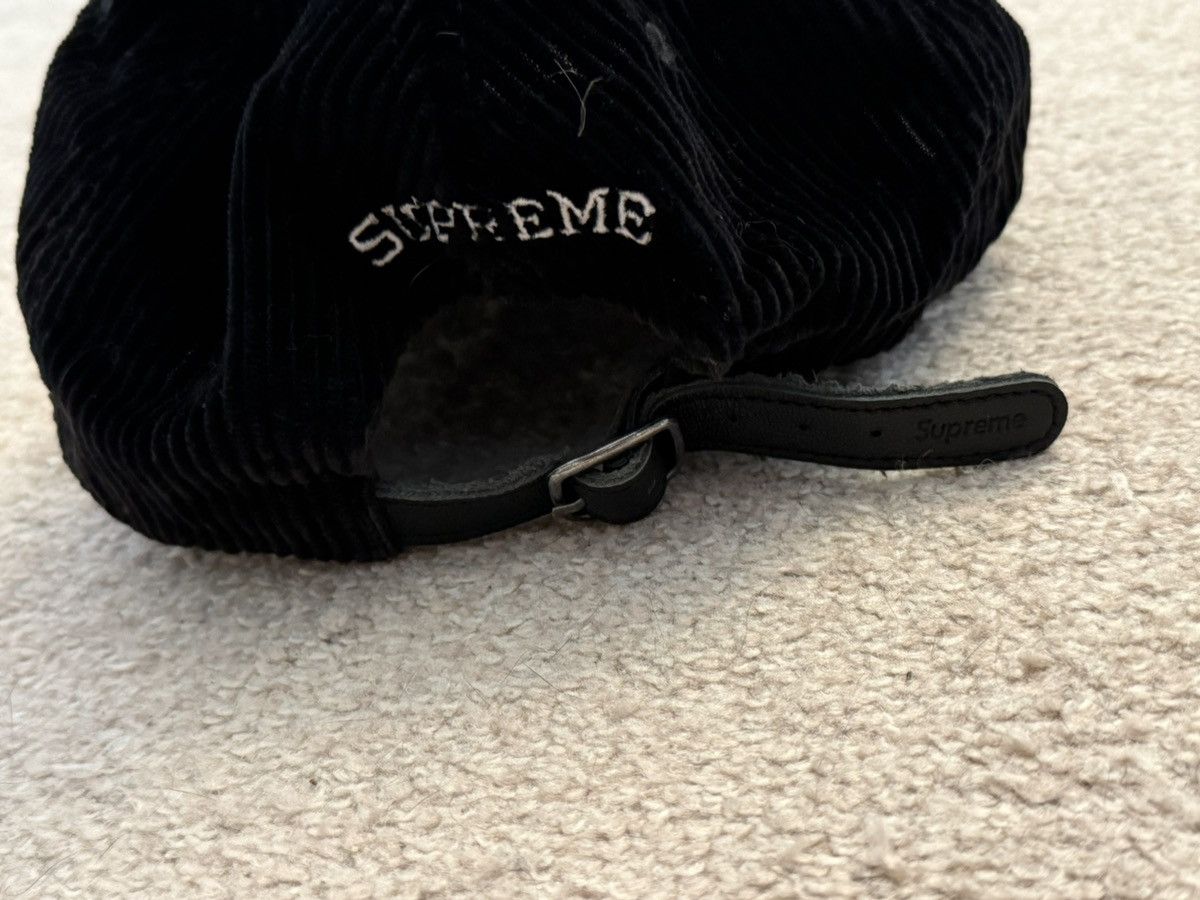 Supreme Supreme Corduroy S Logo 6-Panel (Black) Size ONE SIZE - 6 Thumbnail